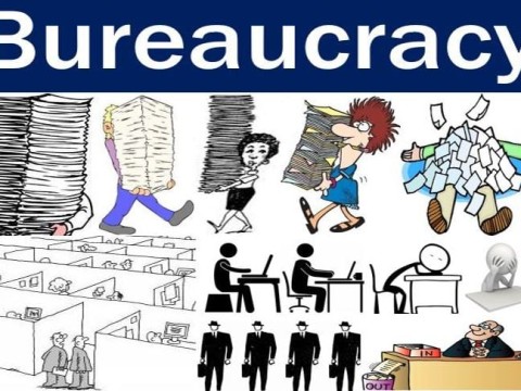 bureaucratically