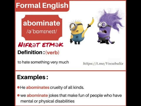 abominate