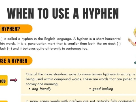 hyphenated