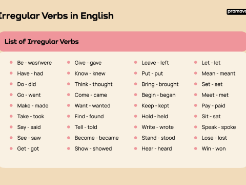 irregular verb