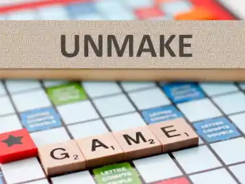 unmake