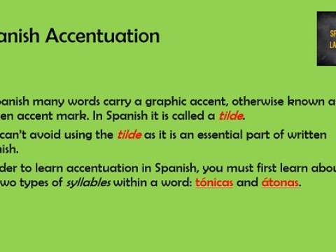 accentuation