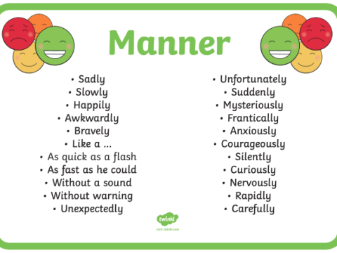 manner