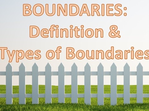 boundary