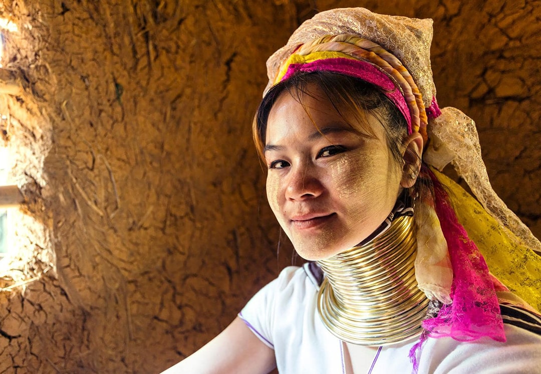 A Padaung girl